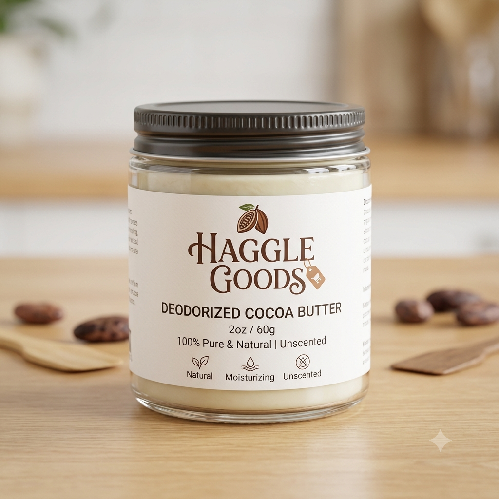 Cocoa Butter - Deodorized 2oz Jar