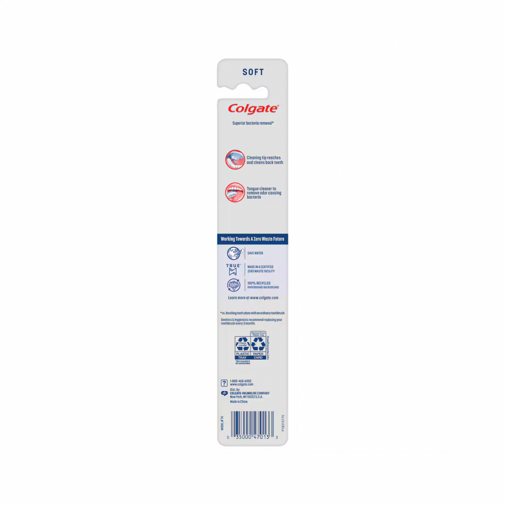 Colgate Plus Soft Bristle Toothbrushes, 1 ct.