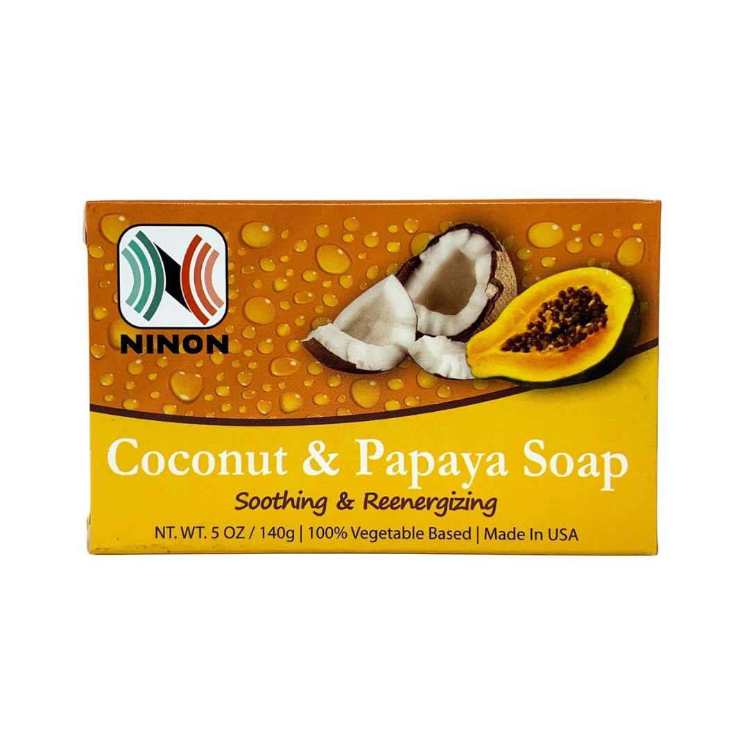 Coconut & Papaya Soap 5 oz, haggle goods
