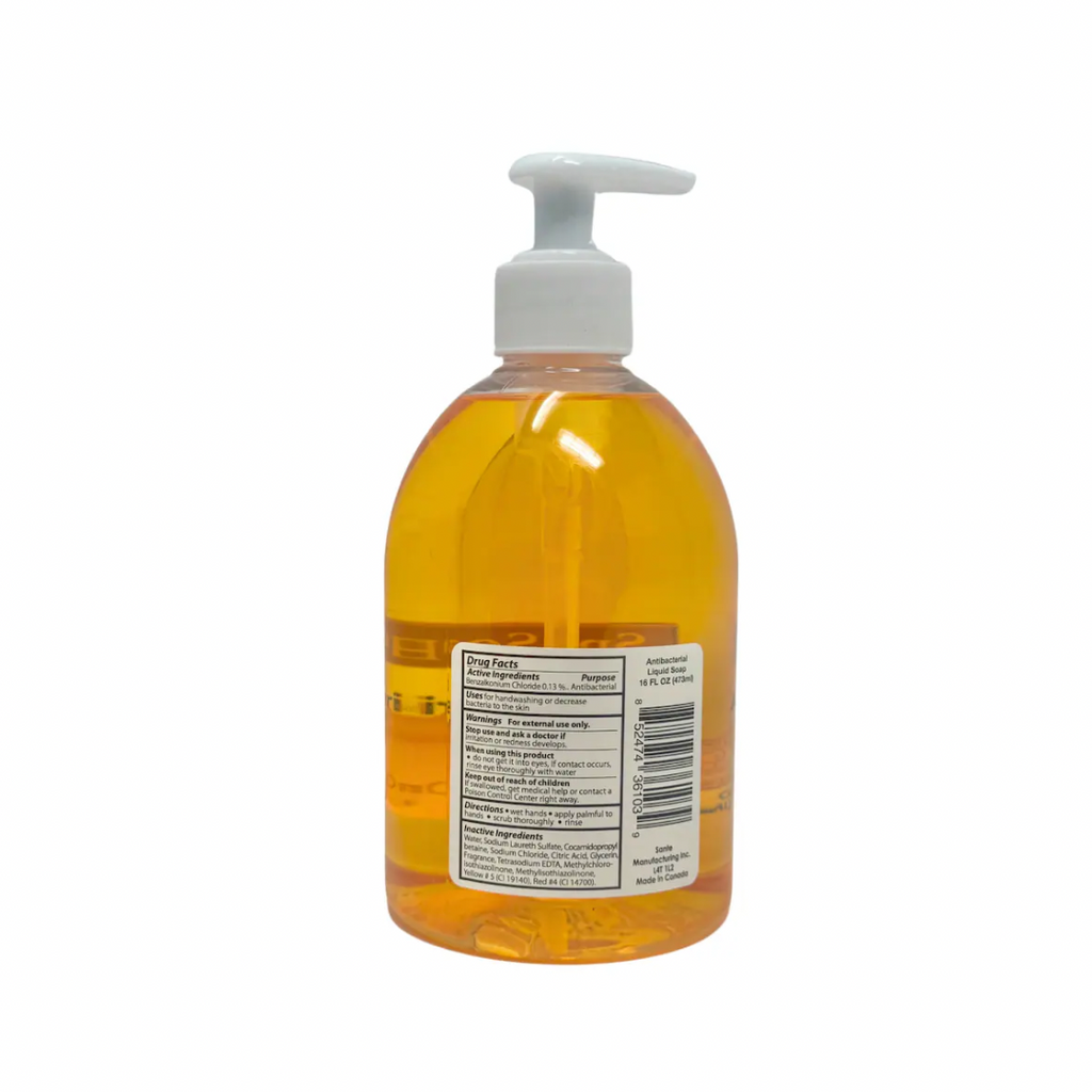SpaSoap Antibacterial Liquid Hand Soap, 16.9 oz. Bottles