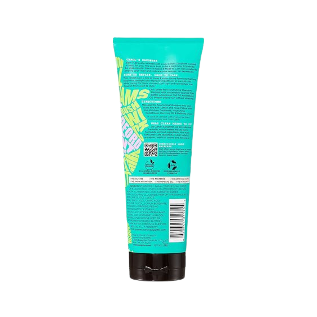 Carols Daughter Born to Repair Nourishing Shampoo SulfateFree Hair Care for Curly Hair with Shea Butter 11 Fl Oz