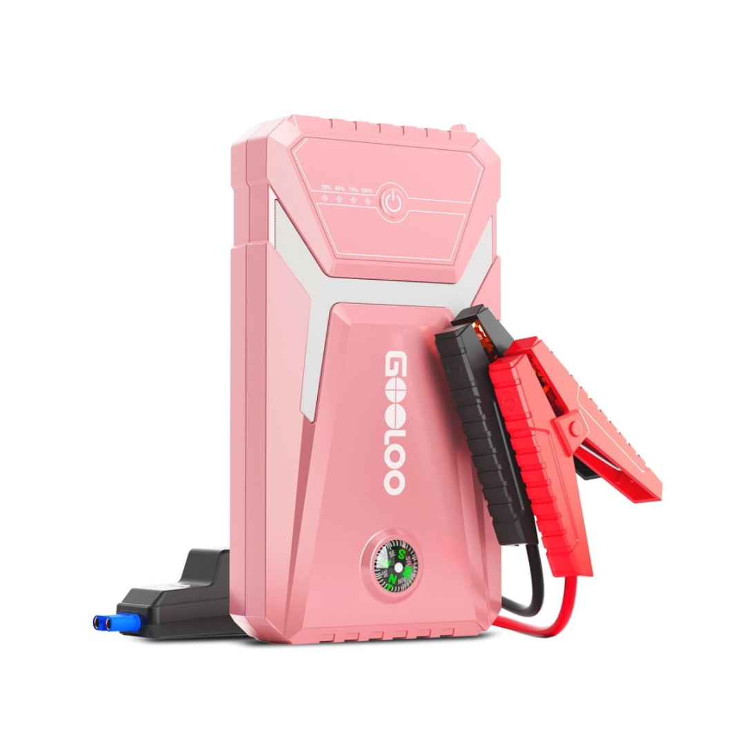 GOOLOO Car Jump Starter,1500A Peak 12V Battery Jump Box with Quick Charge Out(Up to 6.0L Gas and 4.0L Diesel Engines),GE1500 Portable Battery Booster Pack Power Bank Car Starter