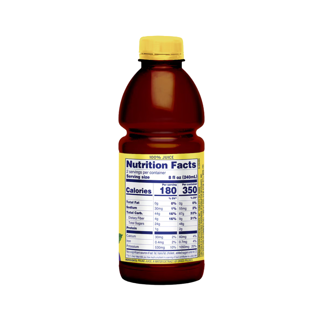 California Gold Function: 100% Prune Juice, 16-oz. Bottles