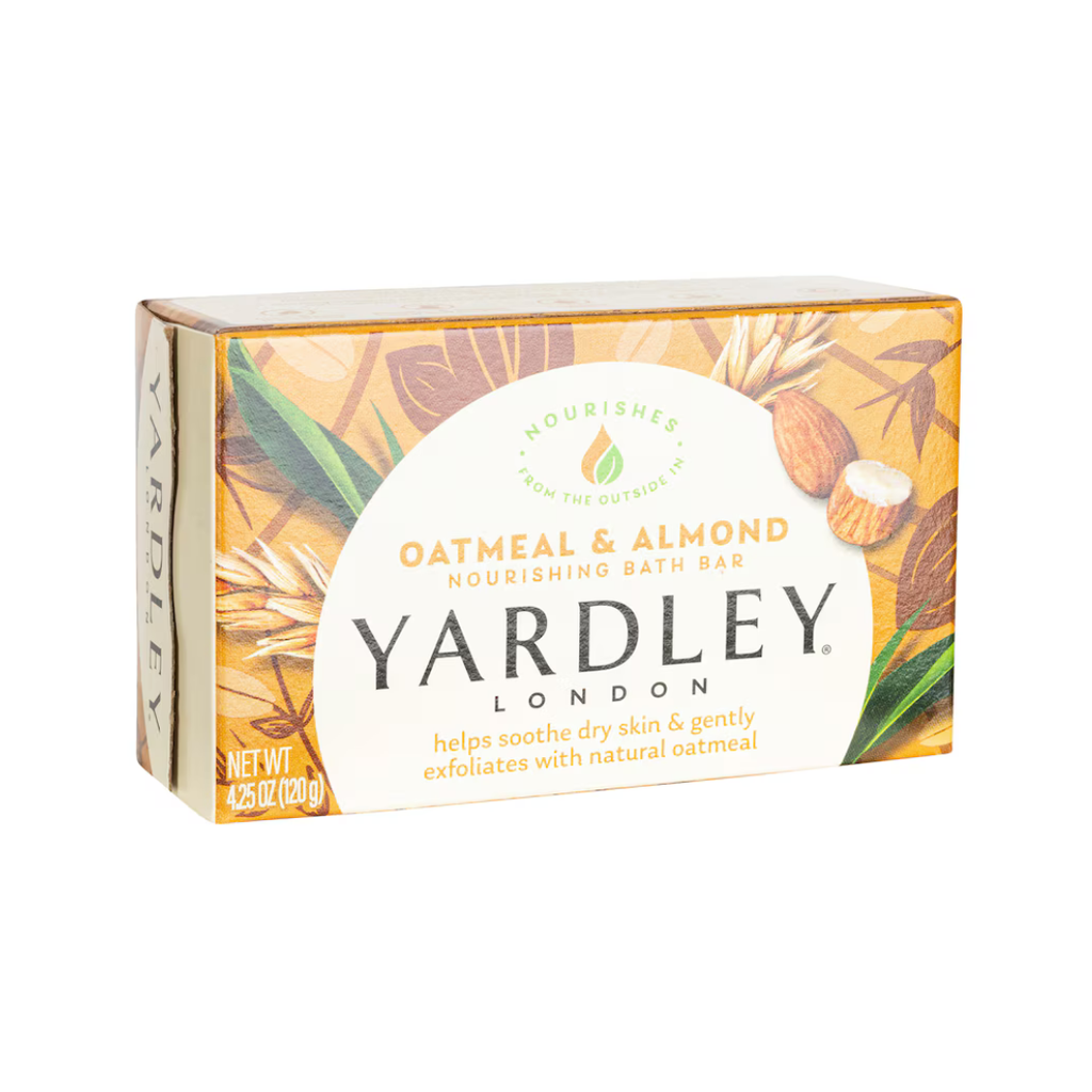 Yardley Oatmeal & Almond Soap, 4.25 oz.