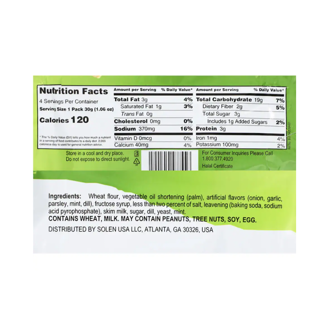 Greta Garden Vegetable Crackers, 1 ct.