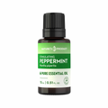 Peppermint Pure Essential Oil, 15 ml. Dropper Bottle