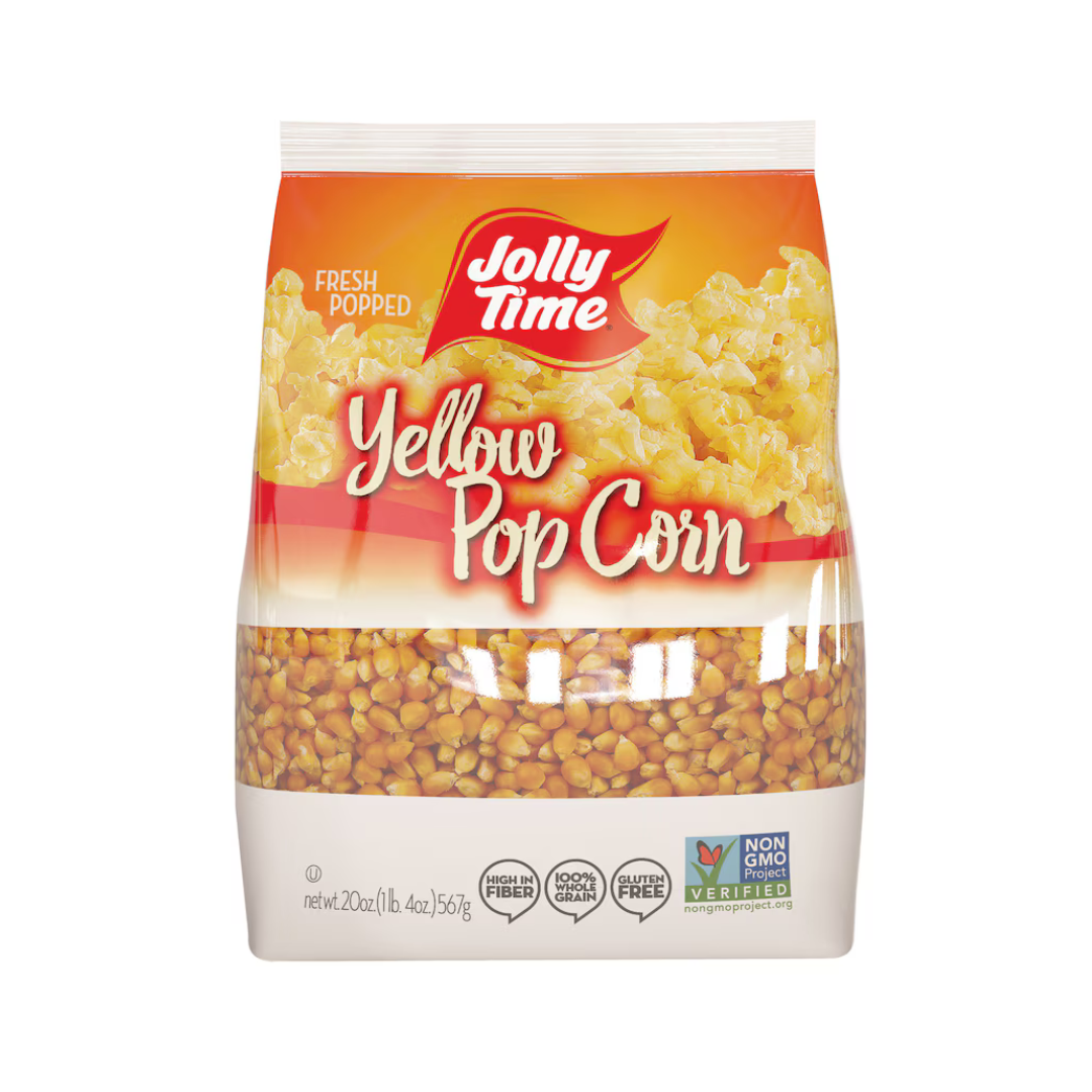 Jolly Time Yellow Popcorn Kernels, 20-oz. Bags, haggle goods