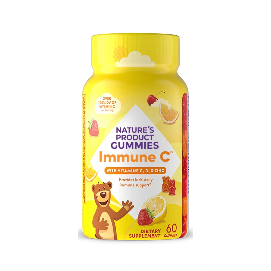 Kids Immune C Gummies Zinc + D, 60 Gummies, haggle goods