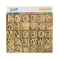 Make Shoppe Wooden Alphabet Set, 180 Count, haggle goods 