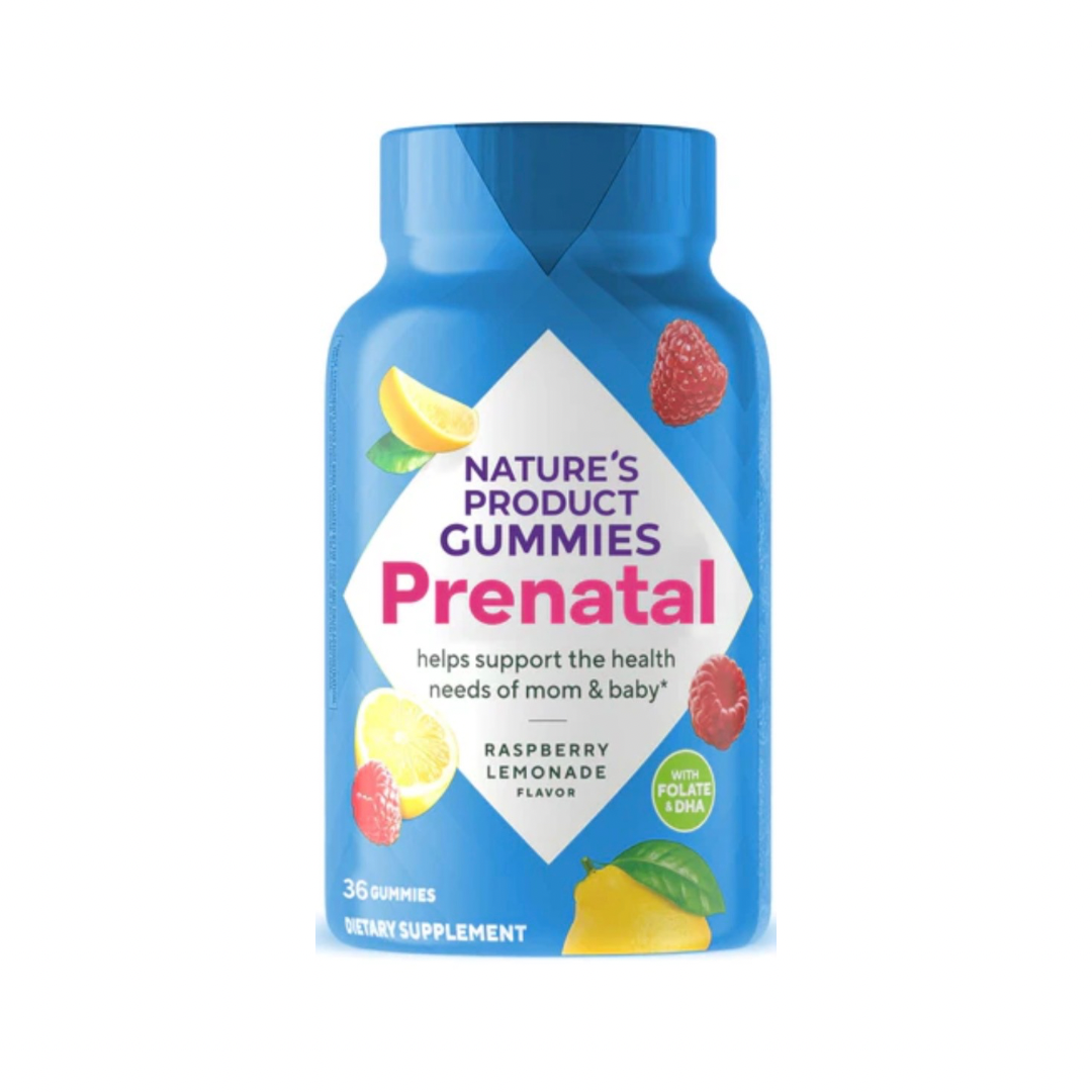 Prenatal Gummies (Raspberry Lemonade), 36 Gummies, haggle goods