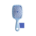 UNbrush Mini Pastel Detangling Hair Brush - Periwinkle Light Blue: Hair Styling, All Hair Types, haggle goods