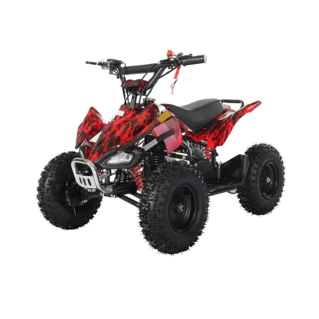 X-Pro Brand New Thunder 40cc Mini Gas ATV for Kid with 4 Stroke Pull Start, Disc Brake 6" Tires, haggle goods, www.hagglegoods.store