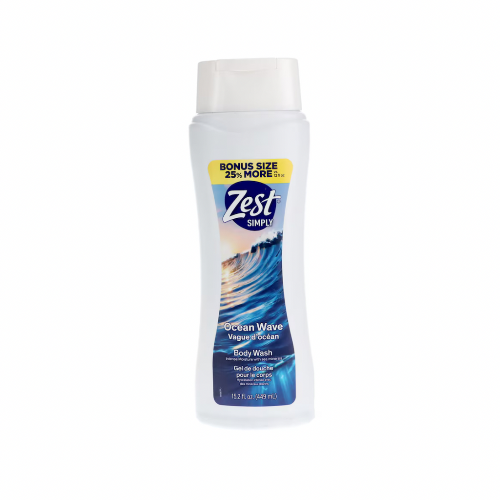 Zest Ocean Wave Body Wash, 1-ct., haggle goods, www.hagglegoods.store
