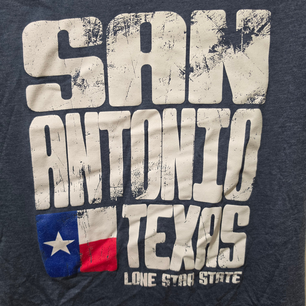 San Antonio Texas T-Shirt – Vintage Graphic Tee Size S