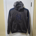 Adidas NY Yankees Hoodie Youth L (14/16) - Gray MLB Pullover