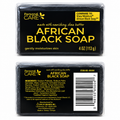 Personal Care African Black Soap with Shea Butter – 4 oz