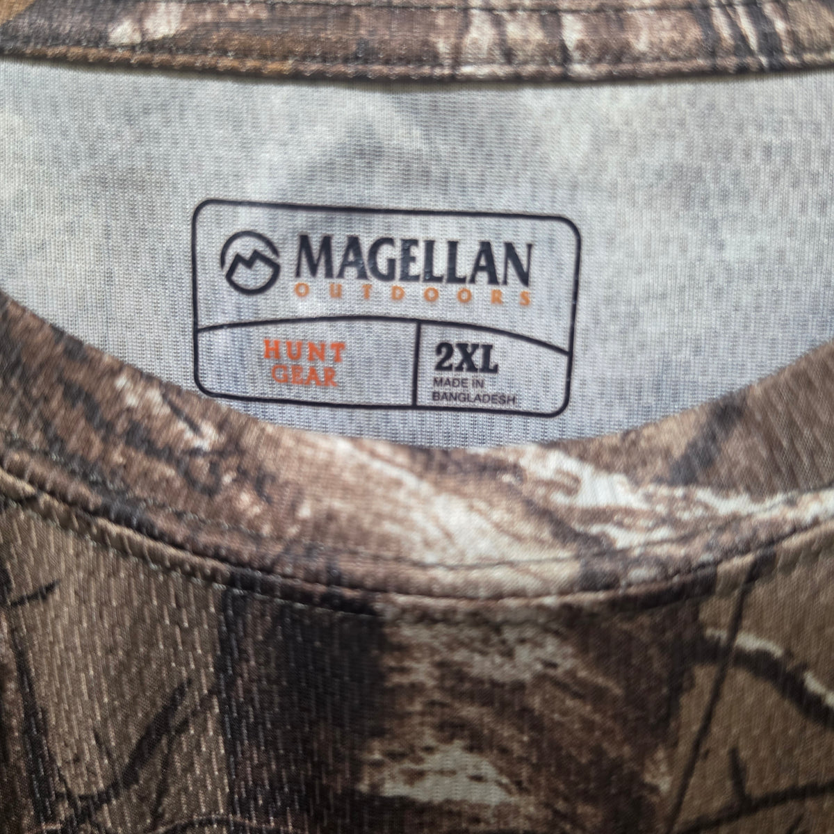 Magellan Outdoors Realtree Camo T-Shirt 2XL - Hunt Gear Hunting Shirt Mens 2XL