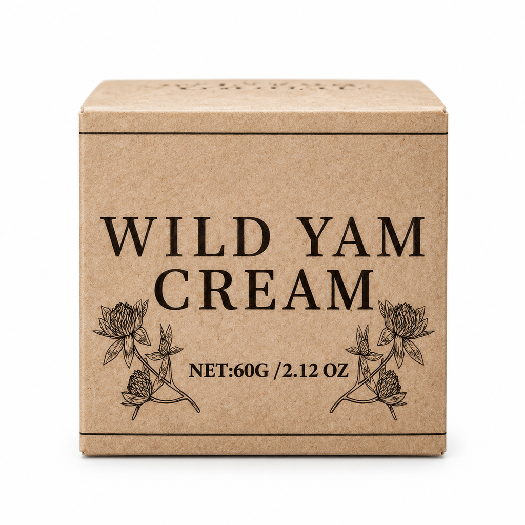Wild Yam Cream – 2.12 oz Natural Botanical Skin Moisturizer