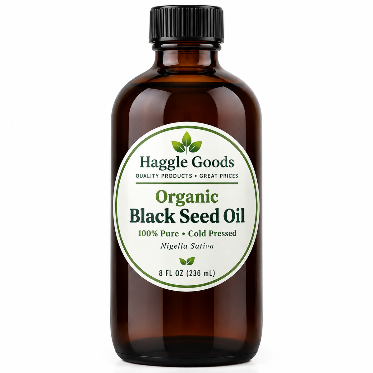 Organic Black Seed Oil – 1 oz | Cold Pressed Nigella Sativa Oil