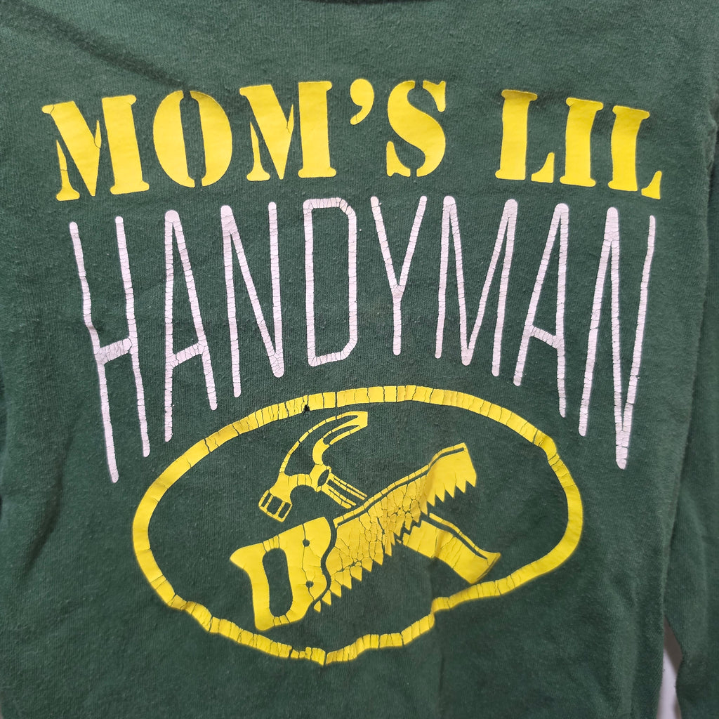 Old Navy Mom's Lil Handyman Graphic Long Sleeve Shirt Kids - 5T