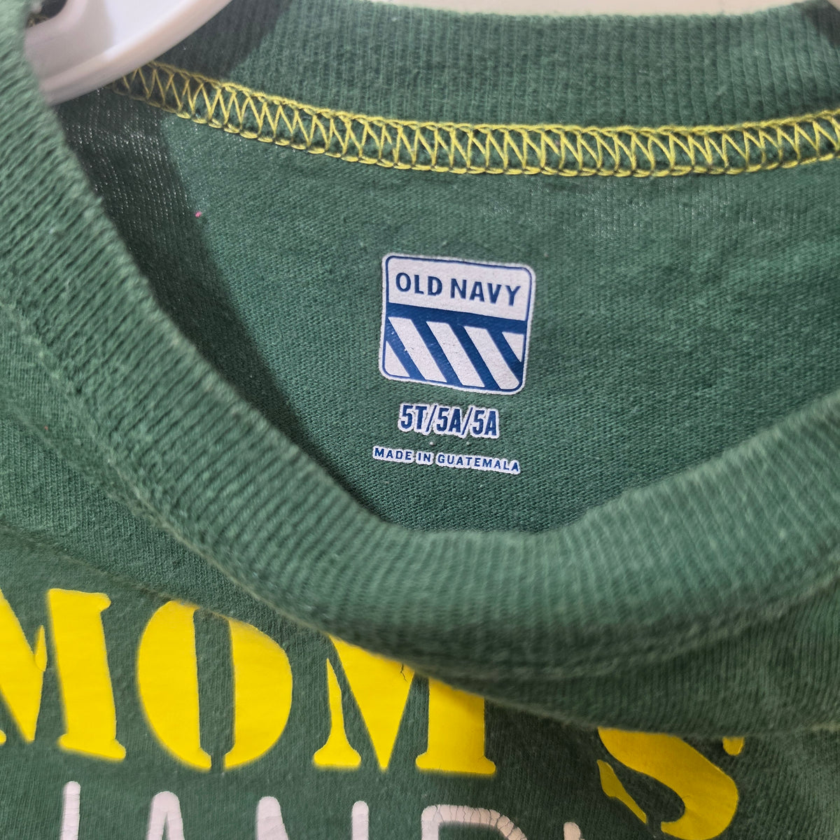 Old Navy Mom's Lil Handyman Graphic Long Sleeve Shirt Kids - 5T