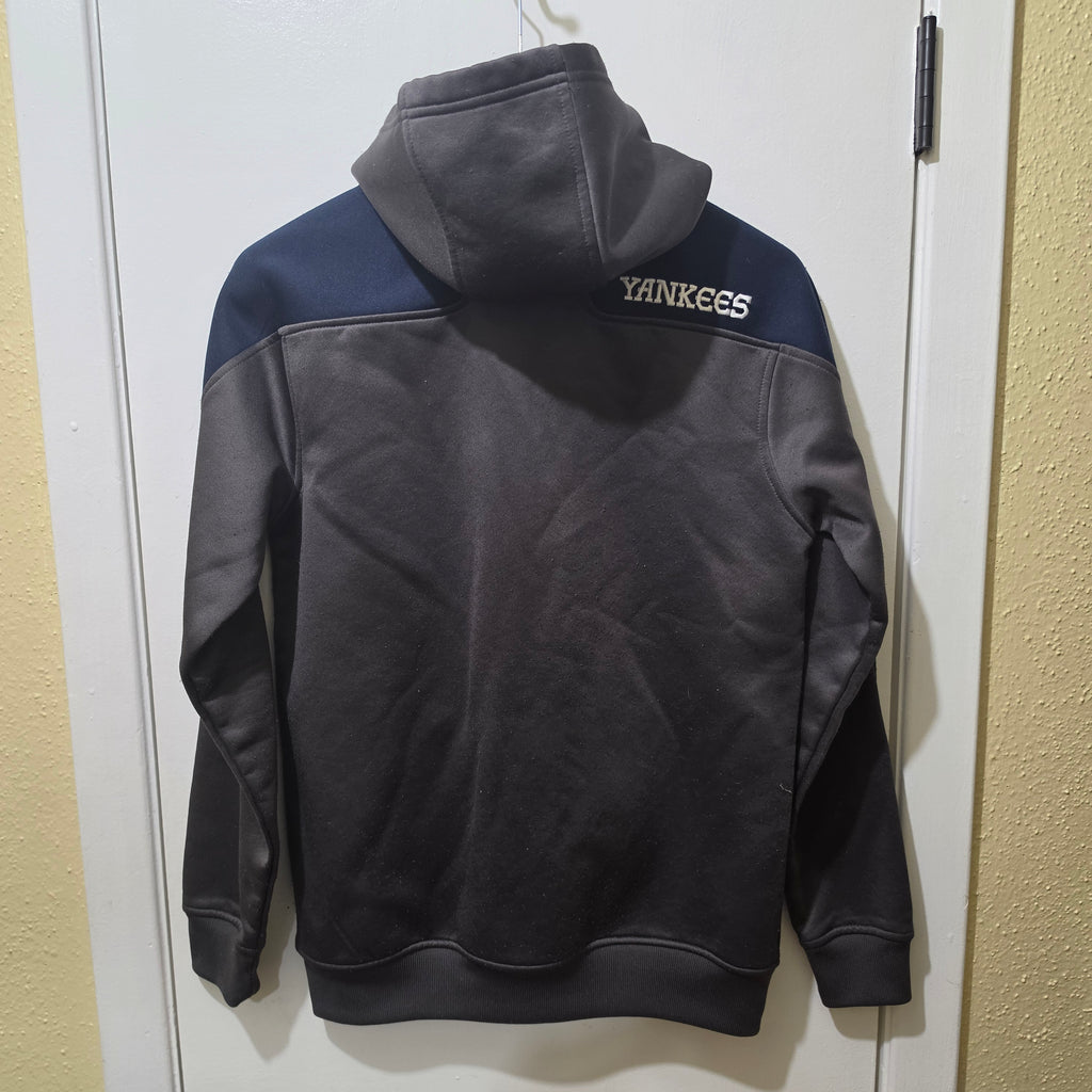 Adidas NY Yankees Hoodie Youth L (14/16) - Gray MLB Pullover