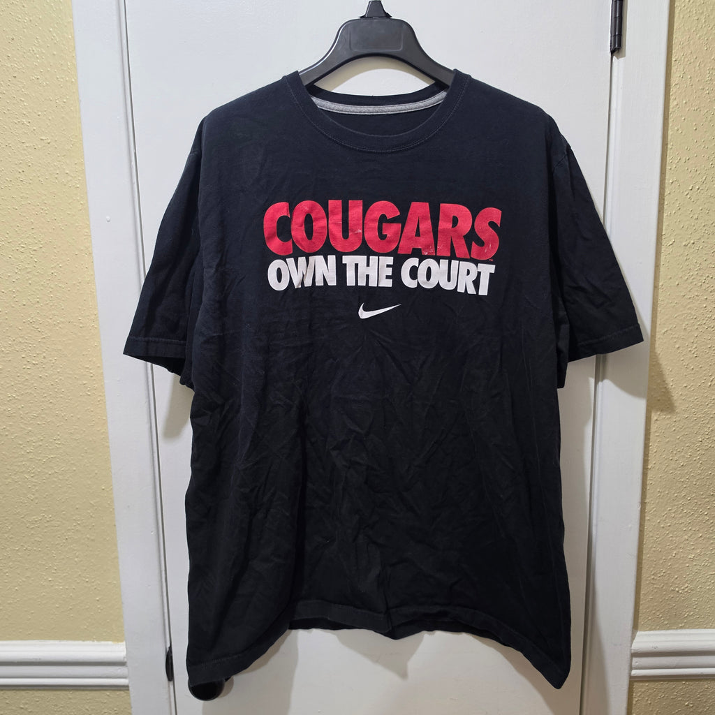 Nike Cougars Own the Court T-Shirt XXL Black