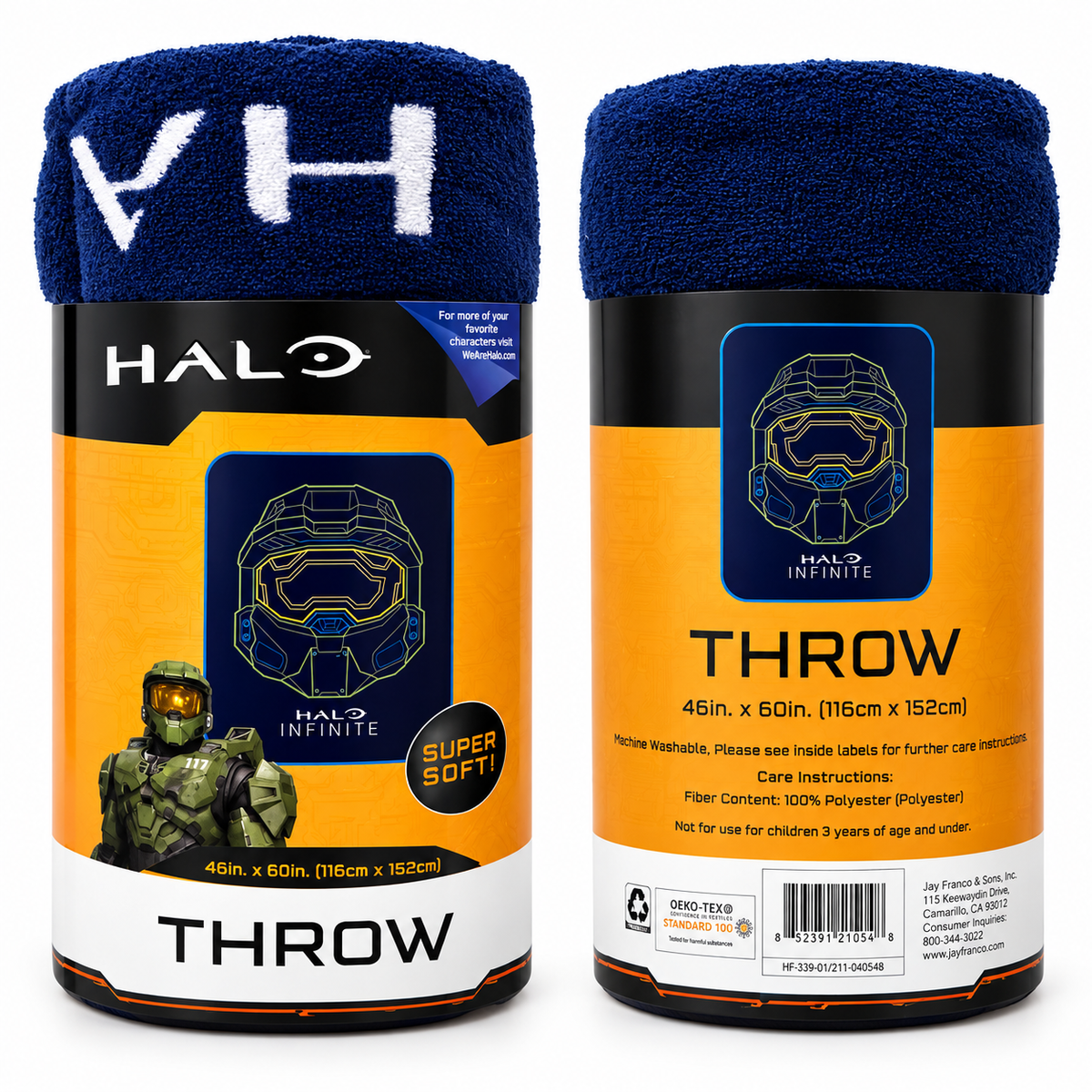 Halo Infinite Super Soft Throw Blanket – 46" x 60"