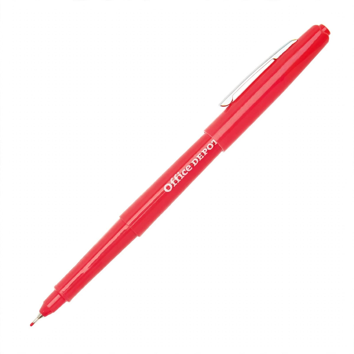 Office Depot Felt-Tip Pens - 12 Pack Assorted Colors - Fine Point 0.5mm