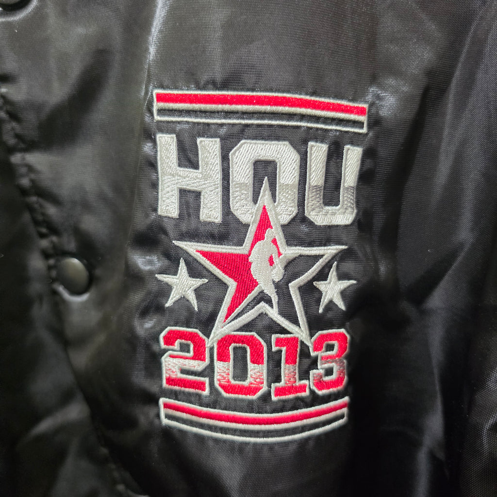 NBA Houston All-Star 2013 Satin Jacket 6XL – Black
