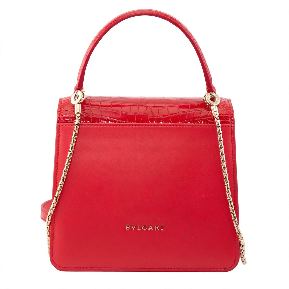 Bvlgari Serpenti Forever Crossbody Bag- Red