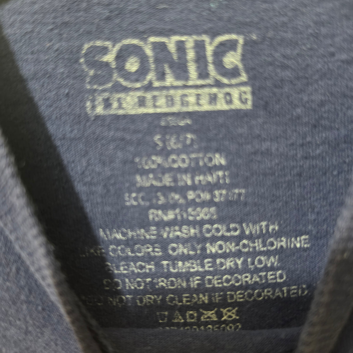 Sonic The Hedgehog Shirt Kids S (6/7) - Game On Long Sleeve T-Shirt Boys