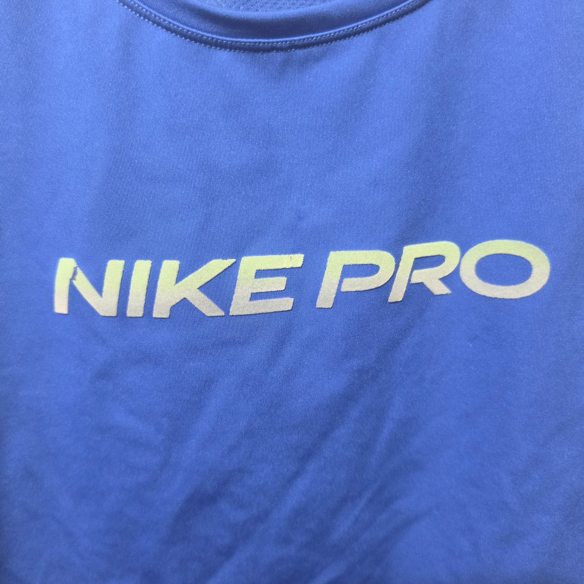 Nike Pro Dri-FIT Women's Blue Performance Tank Top – Medium
