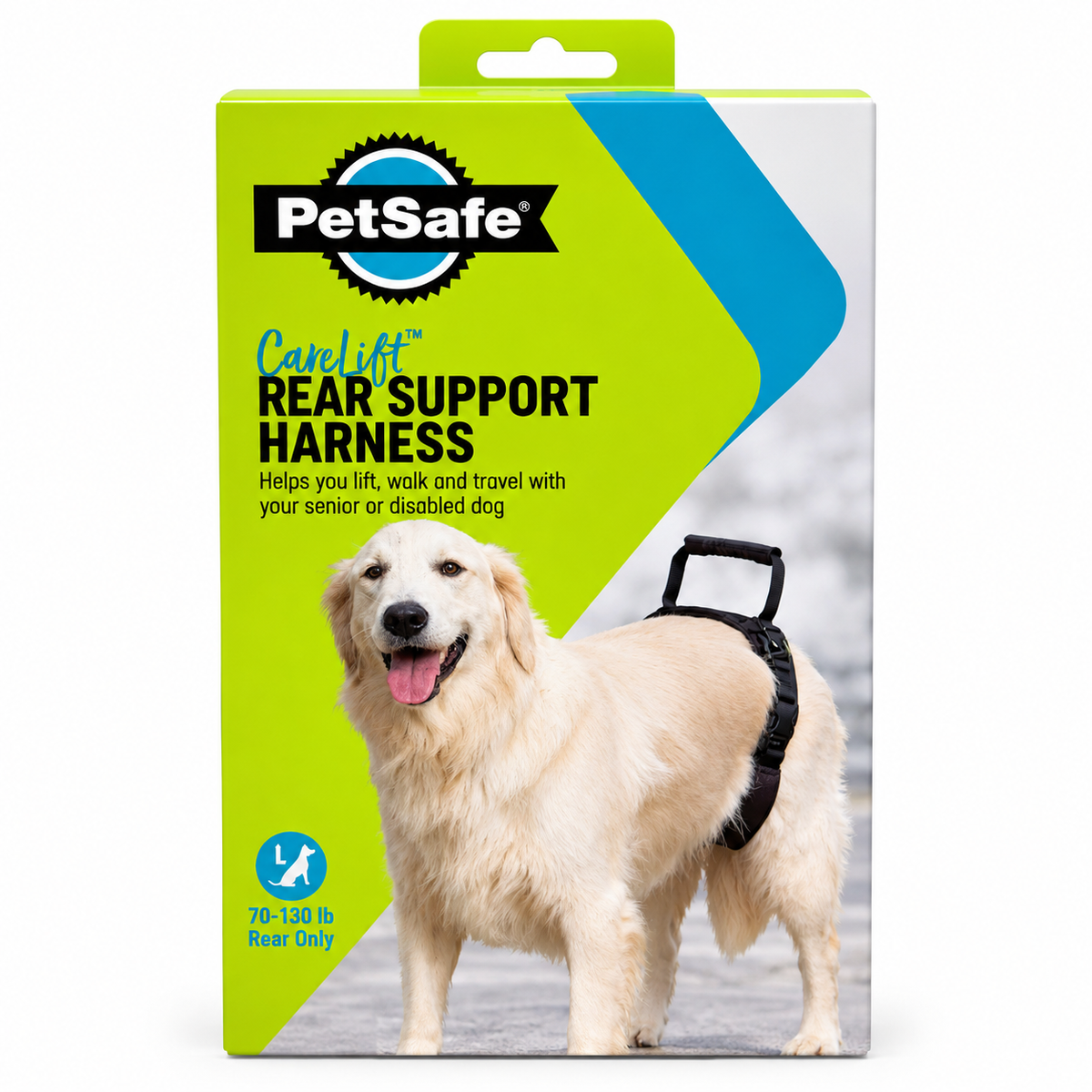 PetSafe CareLift Adjustable Rear Support Lift Harness With Handle for Large Dogs