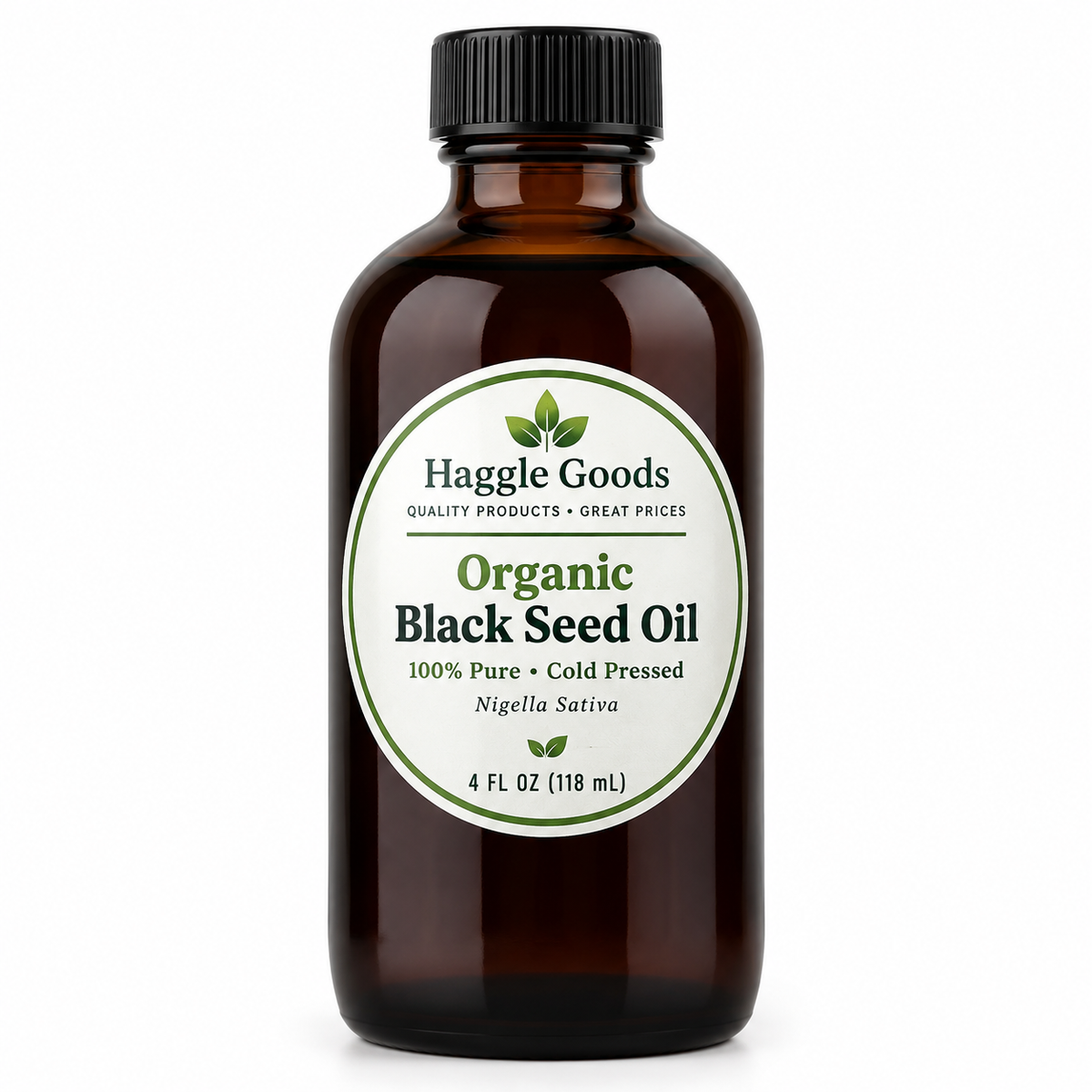 Organic Black Seed Oil – 1 oz | Cold Pressed Nigella Sativa Oil