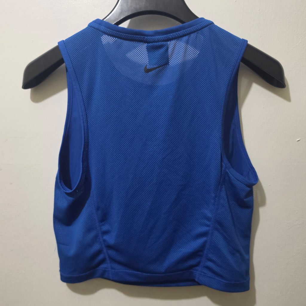 Nike Pro Dri-FIT Women's Blue Performance Tank Top – Medium